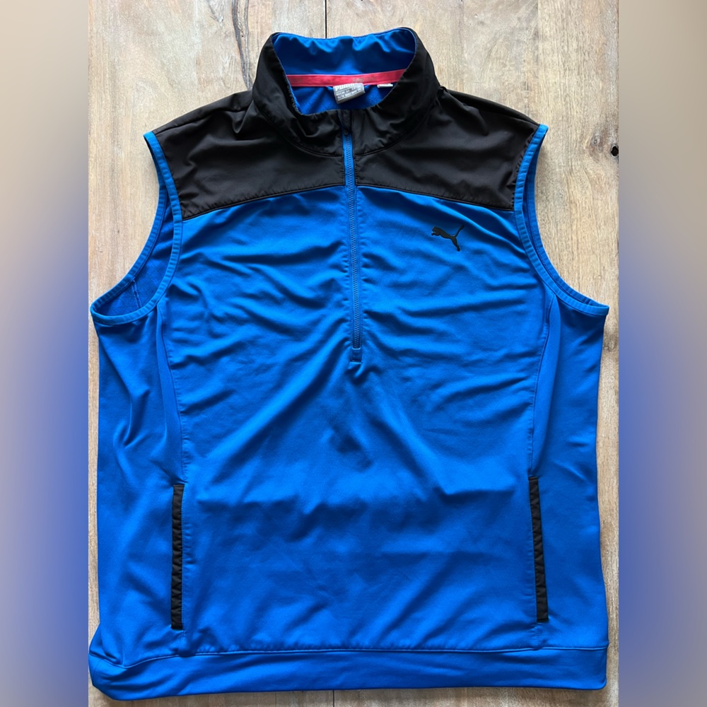 3/$90 Puma 1/4 Zip Golf Vest